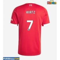 Liverpool Florian Wirtz #7 Heimtrikot 2025-26 Kurzarm